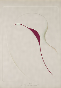 版画集『8つの作品』 6 熱-ローズ-