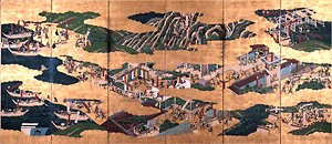 源平合戦図屏風