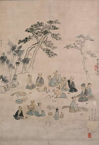 雅人集会図