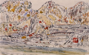 阿哲峡絹掛の滝