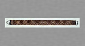 花文経緯絣祭礼布（グリンシン）