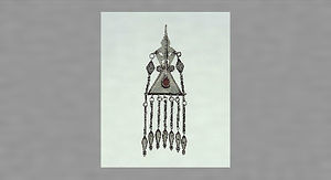 こめかみ飾り（テネチル）