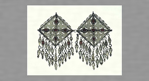 留め飾り（チャプラズ、チャンガ）