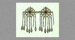 留め飾り（チャプラズ、チャンガ）