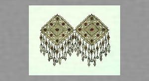 留め飾り（チャプラズ、チャンガ）