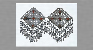 留め飾り（チャプラズ、チャンガ）