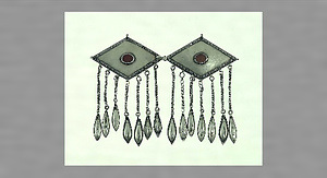 留め飾り（チャプラズ、チャンガ）