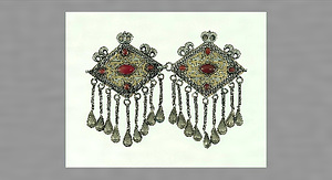 留め飾り（チャプラズ、チャンガ）