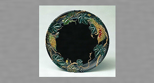 高塗果蟲菓子盆