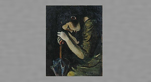 コミサ(洋傘による少女)