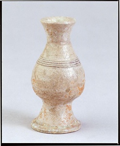 瀬戸・美濃 灰釉仏花瓶