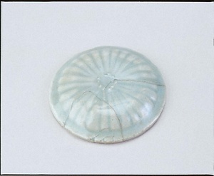 中国産陶磁器 青白磁合子蓋