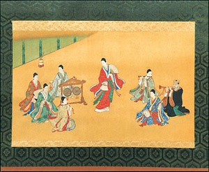 琉球王宮舞楽図