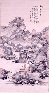 西湖万松嶺之図