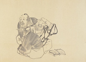 雑画巻　13）人物図