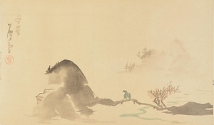 雑画巻　15）山水図