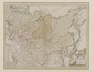 ロシア帝国図