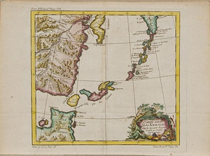 千島列島図
