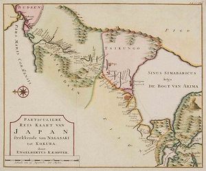 長崎・小倉間図