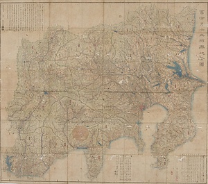 富士見十三州輿地全図