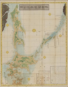 蝦夷闔境輿地全図