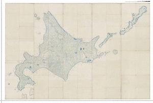 東西蝦夷山川地理取調図