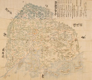 安芸国絵図