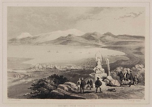 函館山からみた箱館