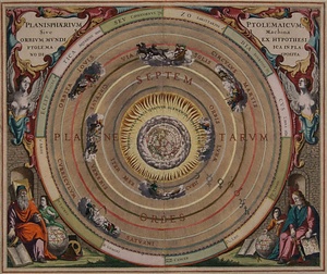 プトレマイオスの太陽系図