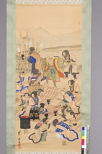 蝦夷神祭図（酒宴の図）
