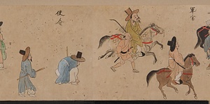 朝鮮通信使日光東照社参拝