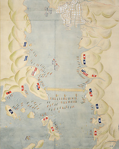 正保四年長崎警備の図