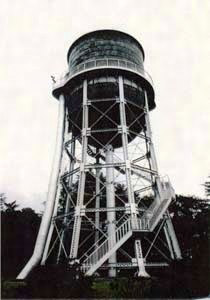 前橋市浄水場配水塔