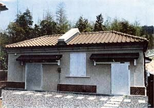 阿多田島灯台資料館（旧安芸白石挂燈立標施設）物置