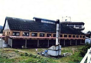 浜田市立第一中学校屋内運動場（旧歩兵第21連隊雨覆練兵場）