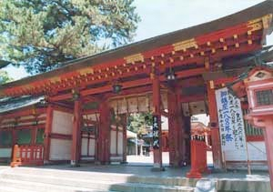 長田神社神門