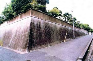 西田家住宅石垣