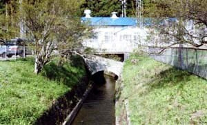 小里川発電所放水路