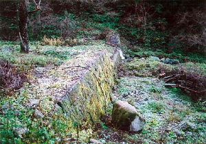 正法寺川北沢第四号石堰堤