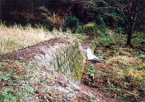 正法寺川北沢第十二号石堰堤