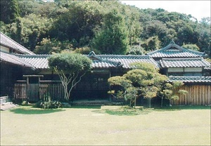 上田家住宅表玄関