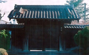 田沼家住宅表門