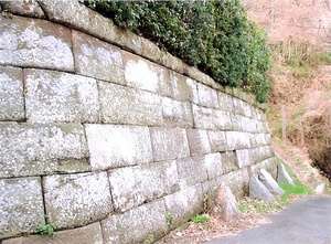 角田家住宅石垣