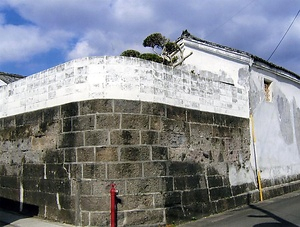 松下家住宅石垣