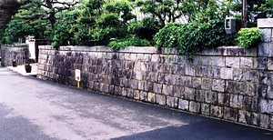 粉川家住宅石垣