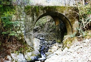 旧大正林道ユス谷川橋