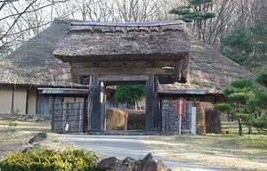 旧菅野家住宅（旧所在　岩手県北上市口内町） 表門