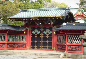 根津神社 唐門
