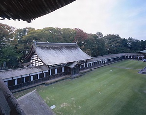 瑞龍寺 南西回廊