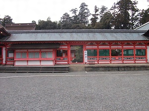南宮神社 回廊　（左回廊）